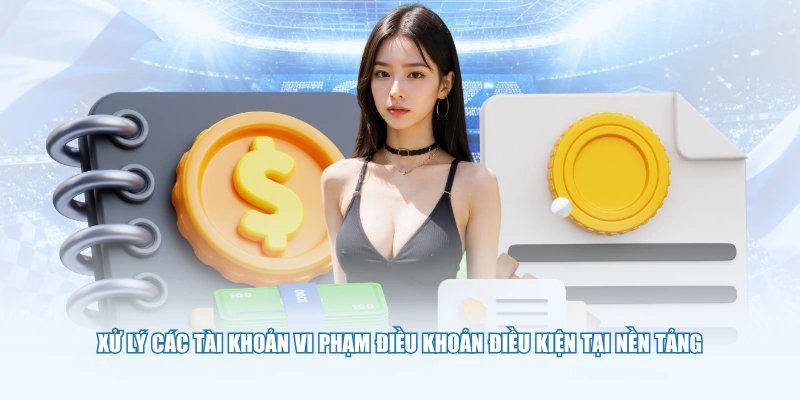 Xử lý các tài khoản vi phạm điều khoản điều kiện tại nền tảng