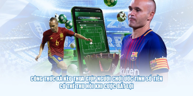 Công thức xả kèo thua giúp người chơi ước tính số tiền có thể thu hồi khi cược bất lợi